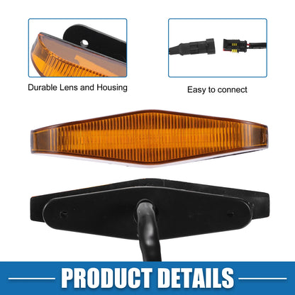 LED Front Grille Lights for Toyota 4Runner TRD Pro (2014-2023) Amber
