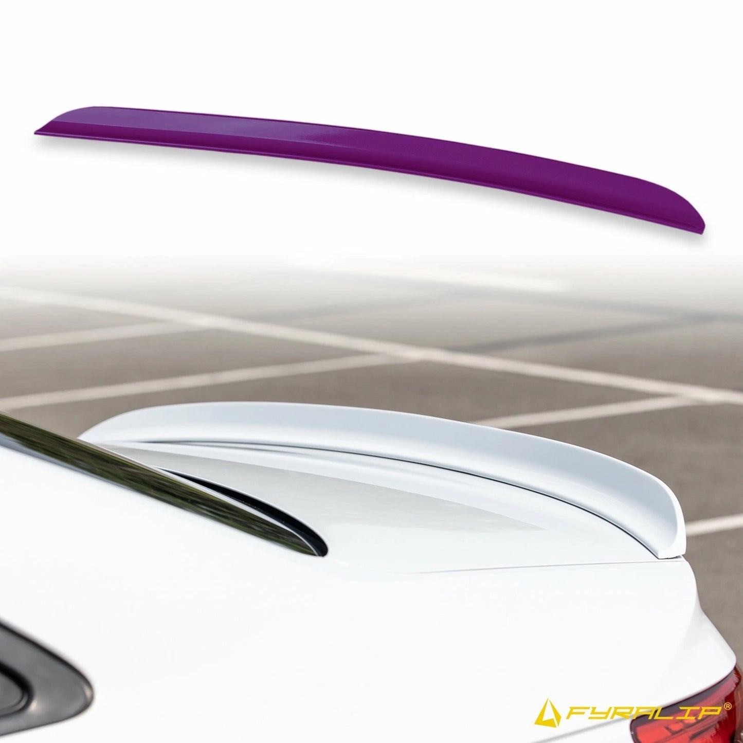 Boot Lip Spoiler for Mercedes W220 Black (2000-2006)