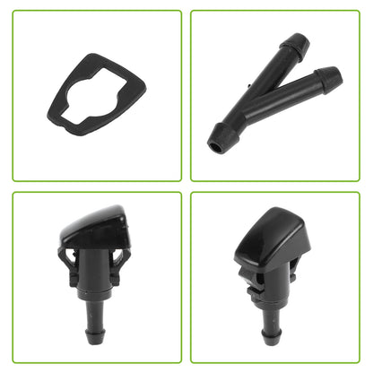 Washer Nozzle with Hose Connector for GMC