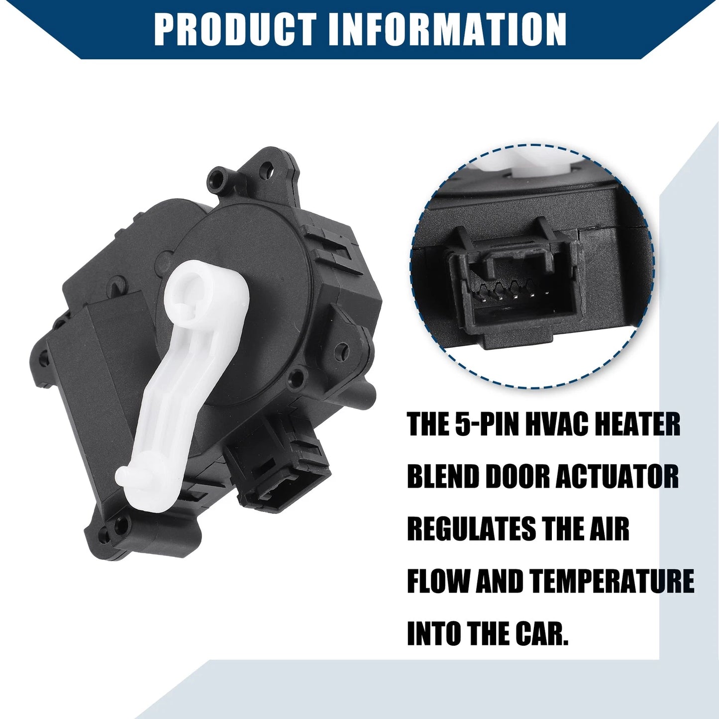 HVAC Heater Blend Door Actuator for Toyota Avalon, Camry (2000-2006)