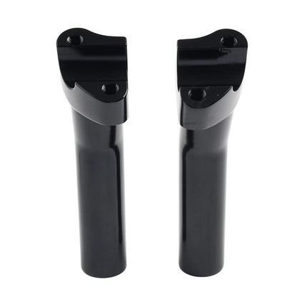 5.5" CNC Pullback Handlebar Risers for Harley Dyna Softail Sportster XL883 (2004-2023)