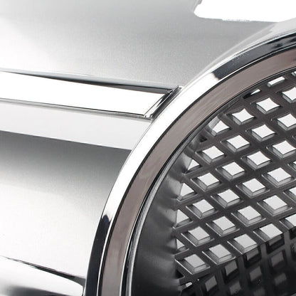 Silver 3-PIN Upper Front Grill for Mercedes Benz R170 W170 SLK Class (1998-2004)
