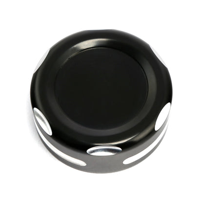 Triple Tree Top Upper Fork Nut Bolt Cover for Harley Dyna (11-17)