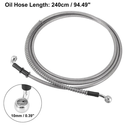 Brake Clutch Oil Hose / 240cm / for Motorcycle