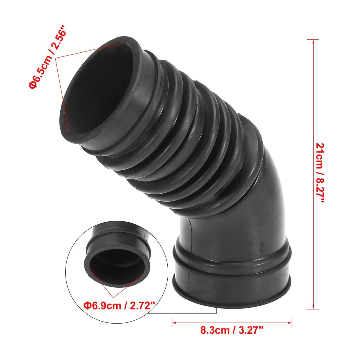 Engine Air Intake Hose Tube for Toyota Pickup (1989-1995)