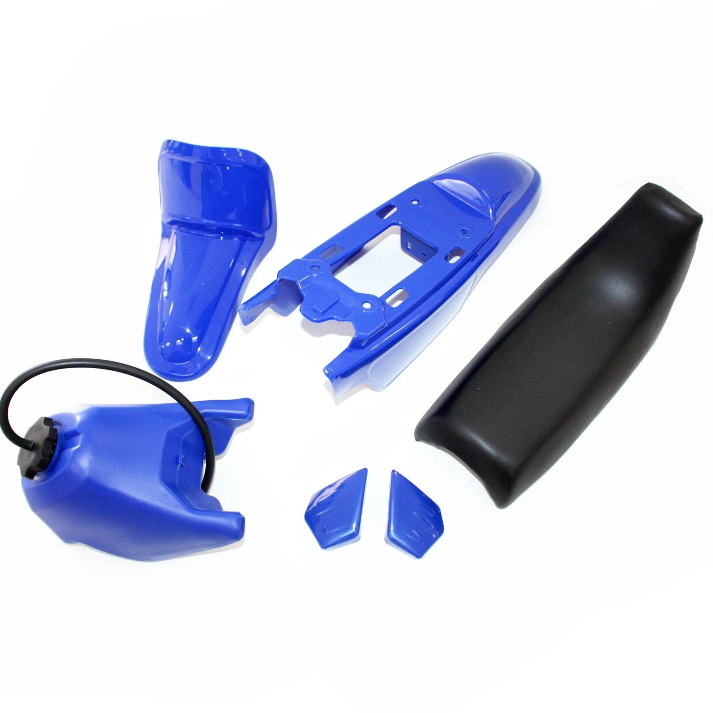BLUE Plastic Fender Fairing Seat Fuel Tank for Yamaha PEEWEE PW50 PY50