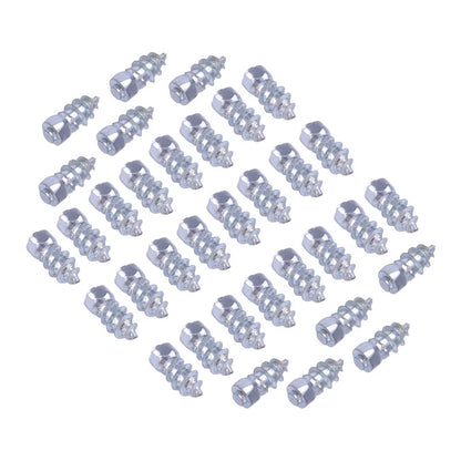 100 x 15mm Snow Tire Studs for Car ATV - Anti-Slip Spikes