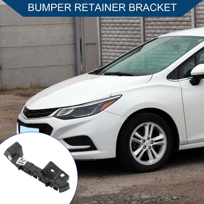1 x Right Front Bumper Support Bracket ABS Black for Chevy Malibu (2016-2022)