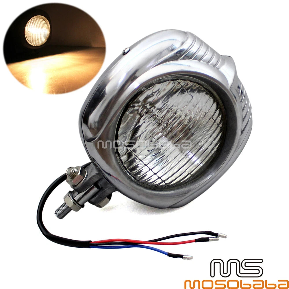 H4 12V Classical Headlight for Harley Chopper Touring Custom