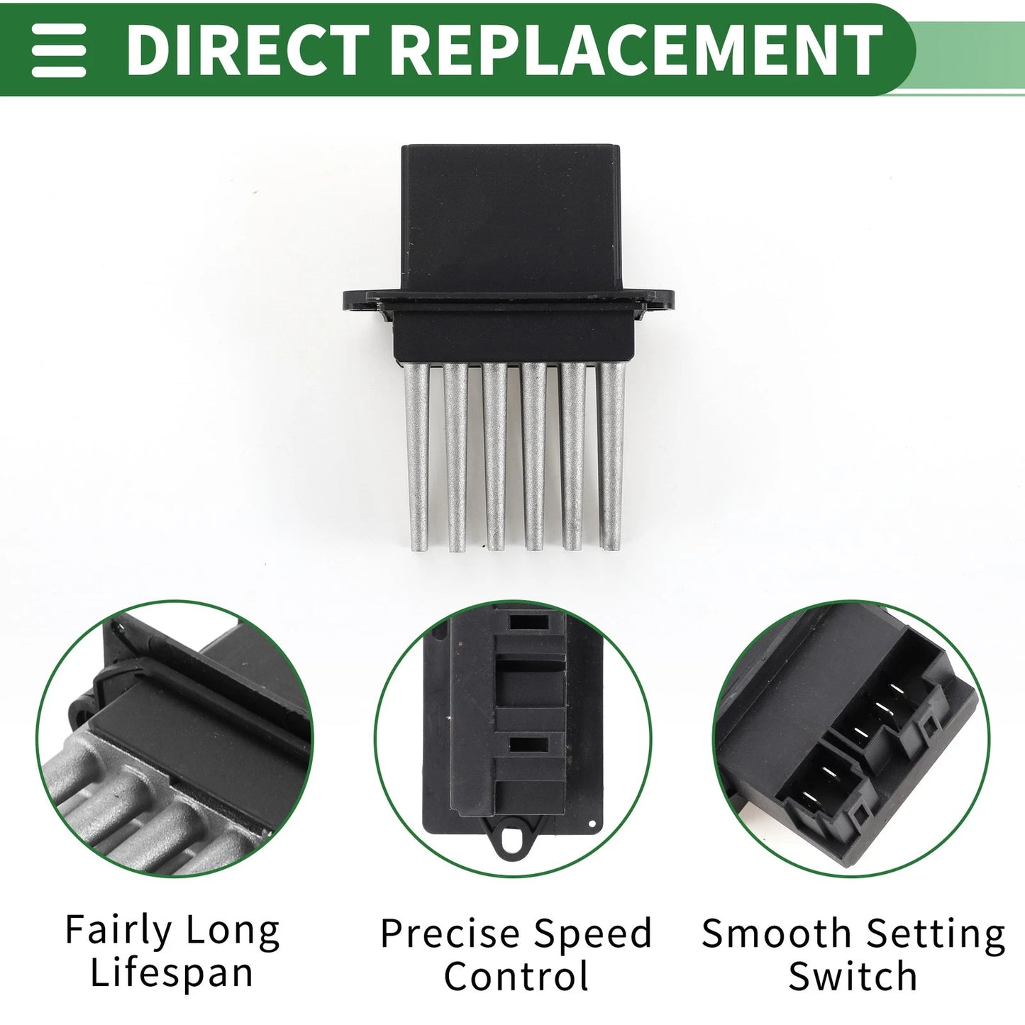 HVAC Blower Motor & Resistor for Dodge Durango (2007-2009)