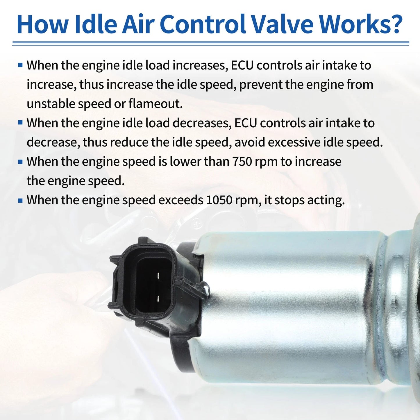 Idle Air Control Valve & Gasket for Ford Mustang (1996-2001)