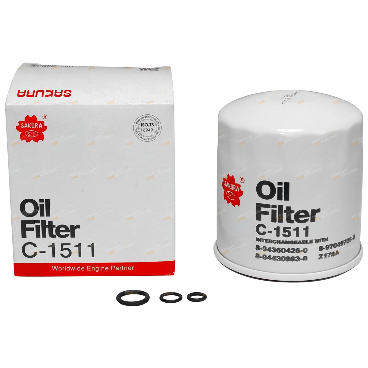Oil Filter 2.8L for Isuzu Elf 150 NHR55 4JB1 (1984-1993)