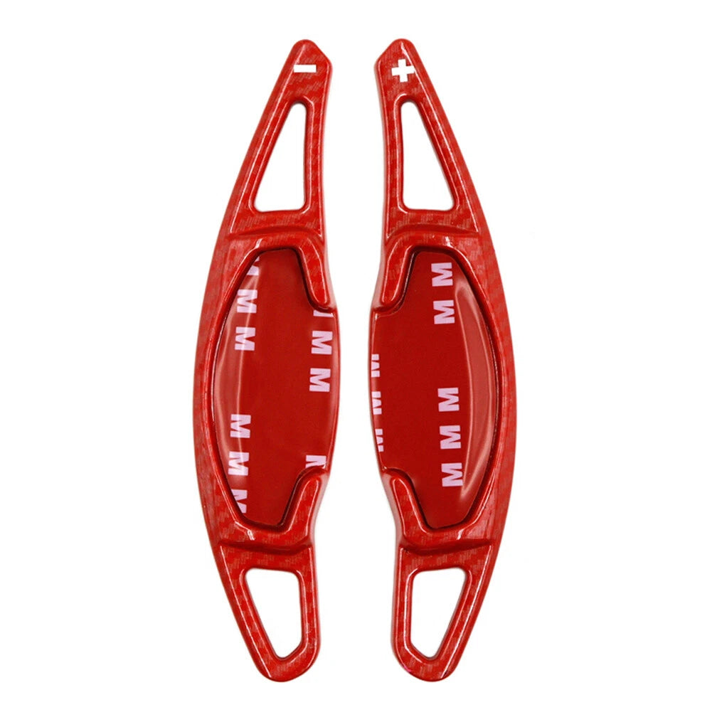 Red ABS Steering Wheel Paddle Shifter Extensions for Honda Civic (2022-)
