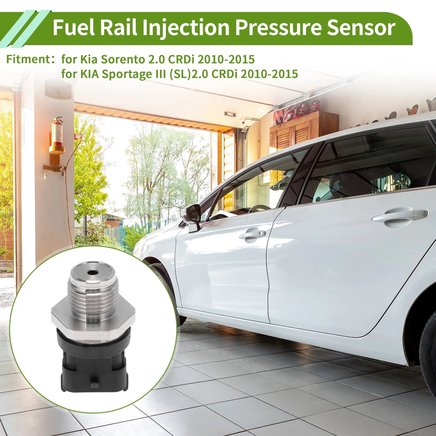 Fuel Injection Pressure Sensor for Kia Sorento 2.0 CRDi (2010-2015)