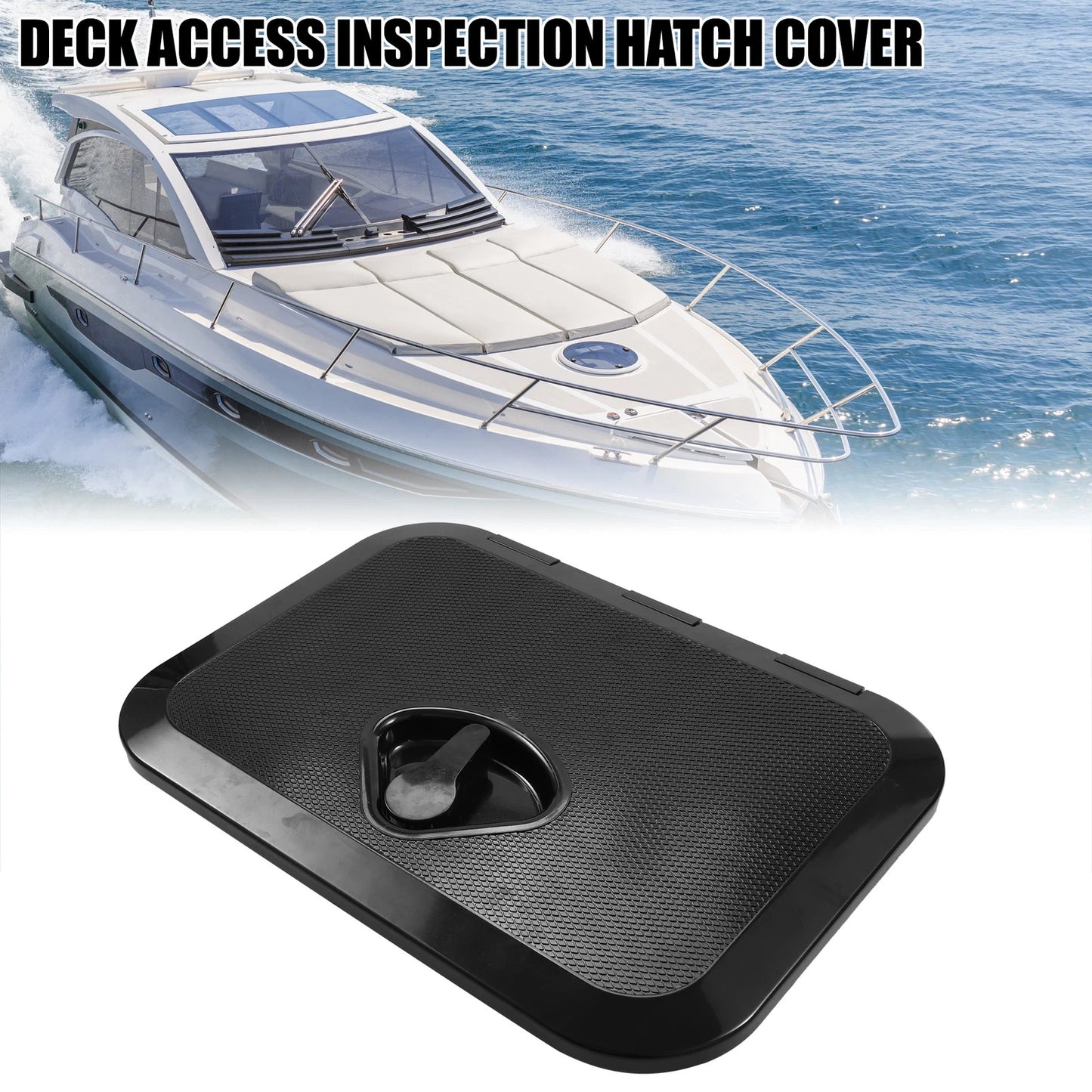 Deck Access Hatch Cover 14.76 x 10.63 for Marine Boat