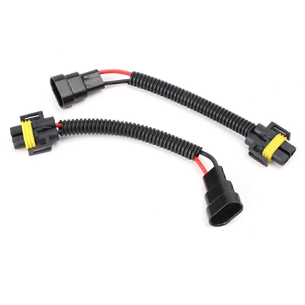 9006 to H11 Adapter Wiring Harness Socket for Headlight Fog Light (Universal)