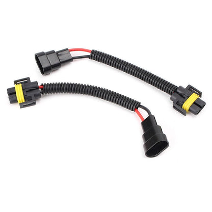 9006 to H11 Adapter Wiring Harness Socket for Headlight Fog Light (Universal)
