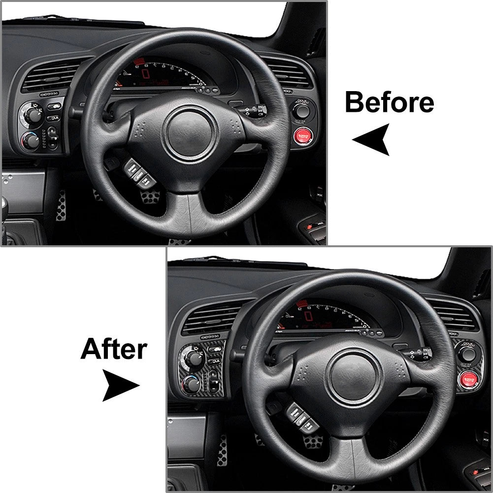 Dashboard Cover Trim for Honda S2000 (2004-2009) - RHD 2 x Pieces