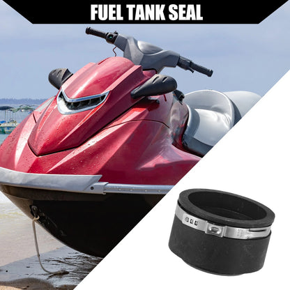 Oil Pump Sending Unit Rubber Seal with Clamp for Yamaha Waverunner Inner 1 Set