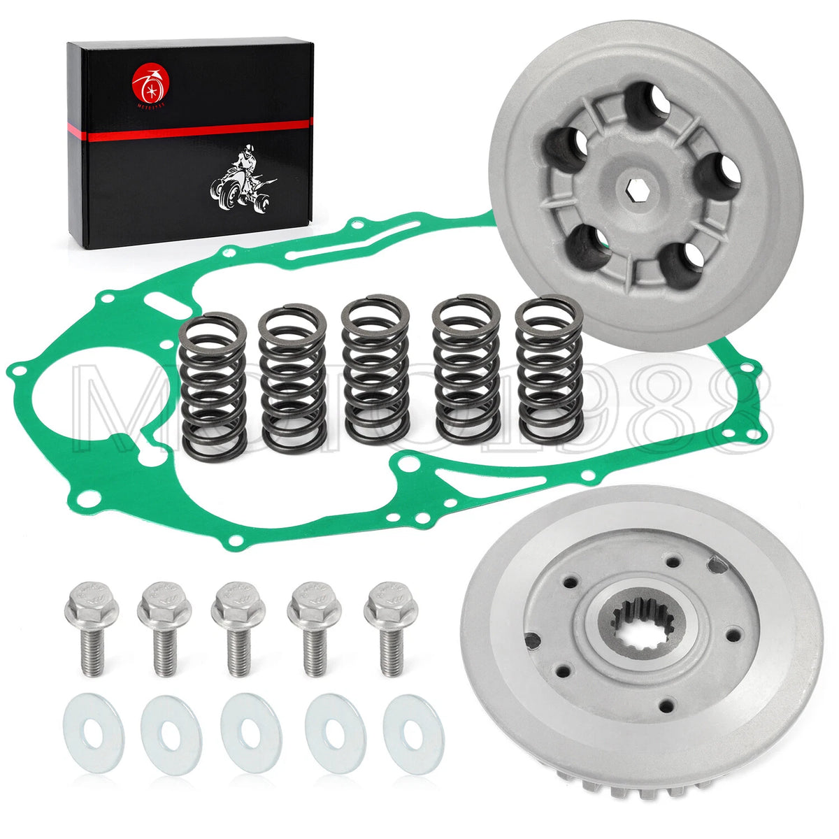 Clutch Kit Inner Hub Pressure Plate Springs for Yamaha V Star 650 XVS650