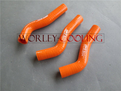 Silicone Radiator Hose for KTM 250SXF/250SX-F/250XC-F (2007-2009) ORANGE