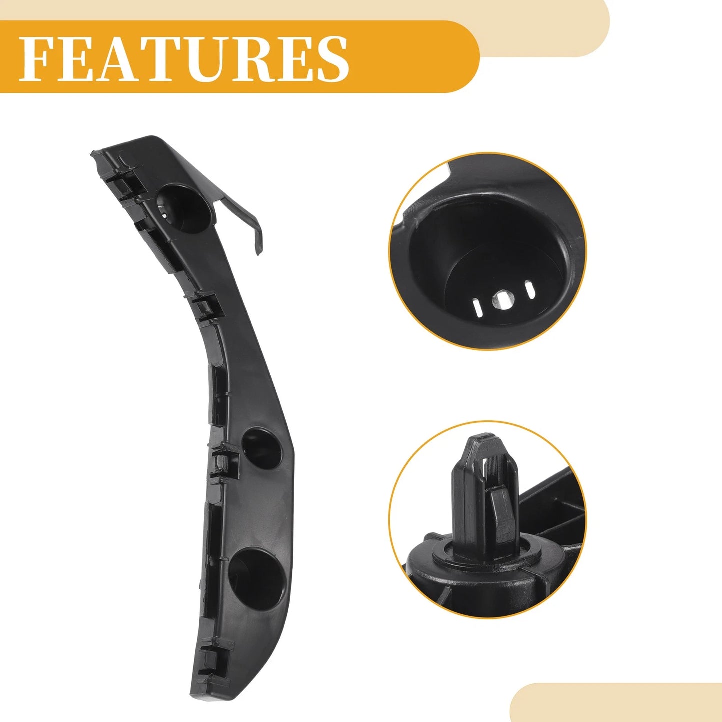 RH Front Bumper Support Bracket for Toyota Prius (2004-2009) 1 Pc