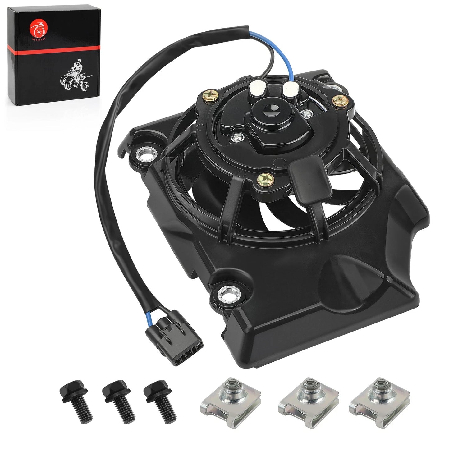 Radiator Fan Kit for Yamaha YZ450FX/WR450F, YZ250FX/WR250F (2015–2019)