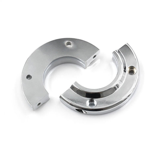 1x 2INCH Chrome Swivel Steering Column for SBC BBC 350 Car