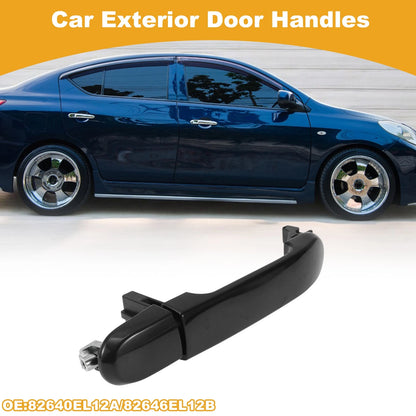 Black Exterior Door Handle for Nissan Versa (2007-2012)