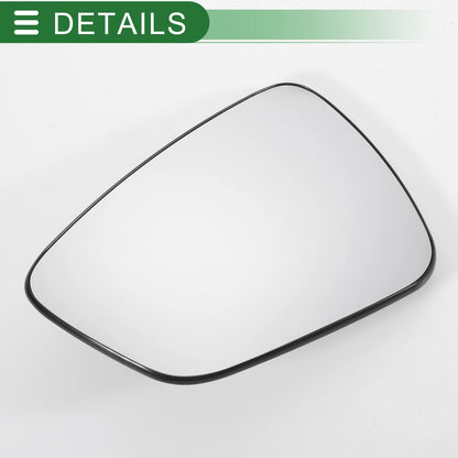 Left Side White Heated Mirror Glass for Ford Kuga (2019-2023)