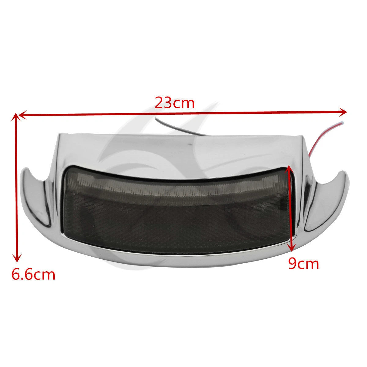 Chrome Rear Fender Tip Brake Light for Harley Touring Electra Glide (2009-2016)