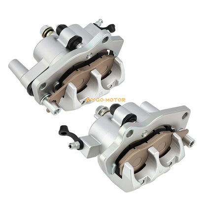 2 x Front Left/Right Caliper & Pads for Kawasaki Mule PRO-MX KAF700(2019–2024)