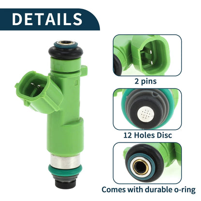 Fuel Injector 16600JK20A for Nissan Altima 3.5 (2007-2018) 1 Pc Green