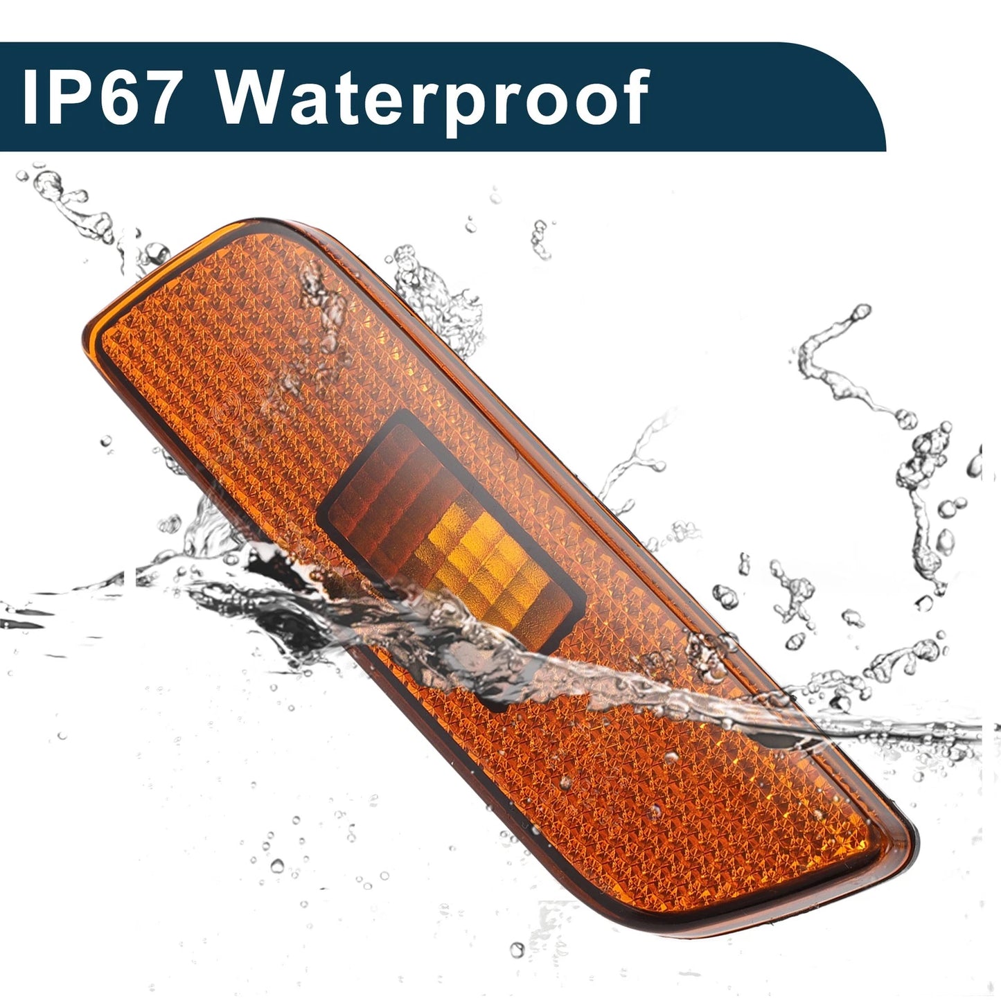 Left Front Bumper Side Marker Light for Volvo S80 (2002-2006)