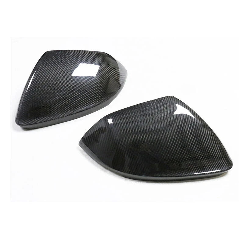 Real Carbon Fiber Add-on Side Mirror Cover Caps For Lamborghini URUS 2018-2022