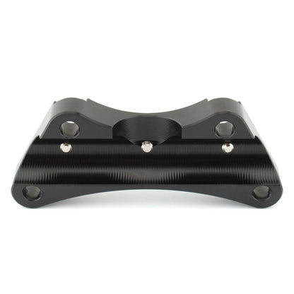 3-Hole Black 1" Handlebar Risers Top Clamp for Harley Touring (1997-2019)
