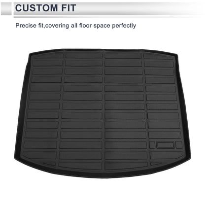 Cargo Liner Rear Trunk Mat for Honda CR-V 2017-2022 Long Grid Pattern TPE