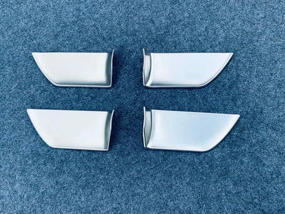 Silver Inner Door Handle Bowl Cover Trim for Toyota Highlander (2020-2023)