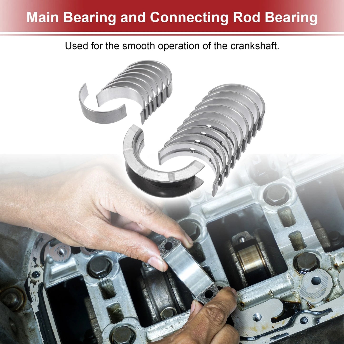 Main & Connecting Rod Bearing Kit for Ford Mondeo (2001-2009)