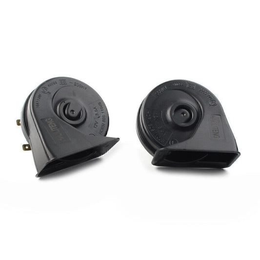 12V Snail Horn 125dB Waterproof Loud Dual Pitch for Honda Ford BMW Universal