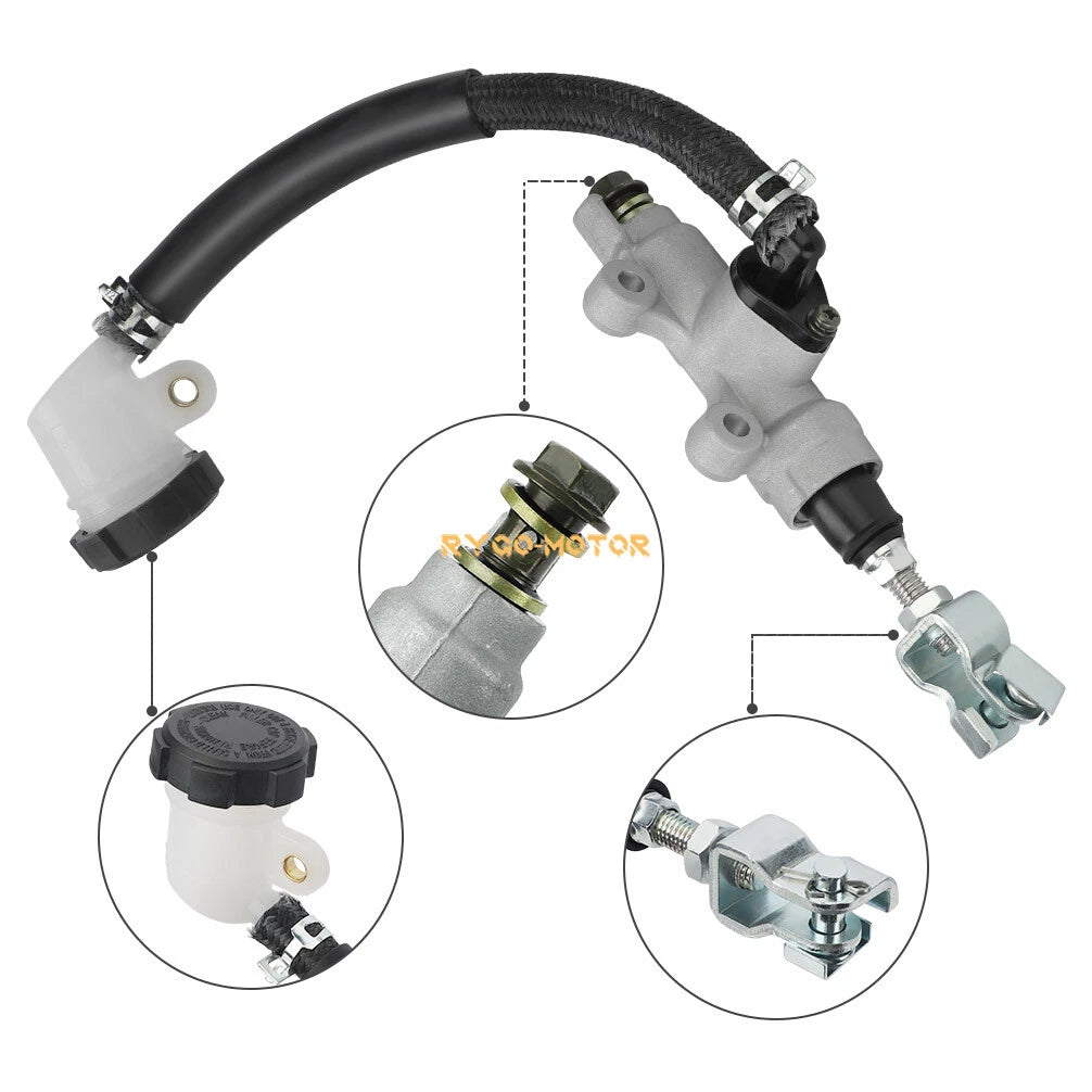 Rear Brake Master Cylinder for Honda Sportrax 300 400 TRX 300EX 400EX 250X 400X