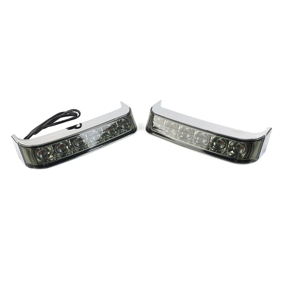 LED Saddlebag Run/Brake/Turn Light Lens for Harley 2009-2013