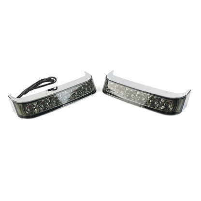 LED Saddlebag Run/Brake/Turn Light Lens for Harley 2009-2013