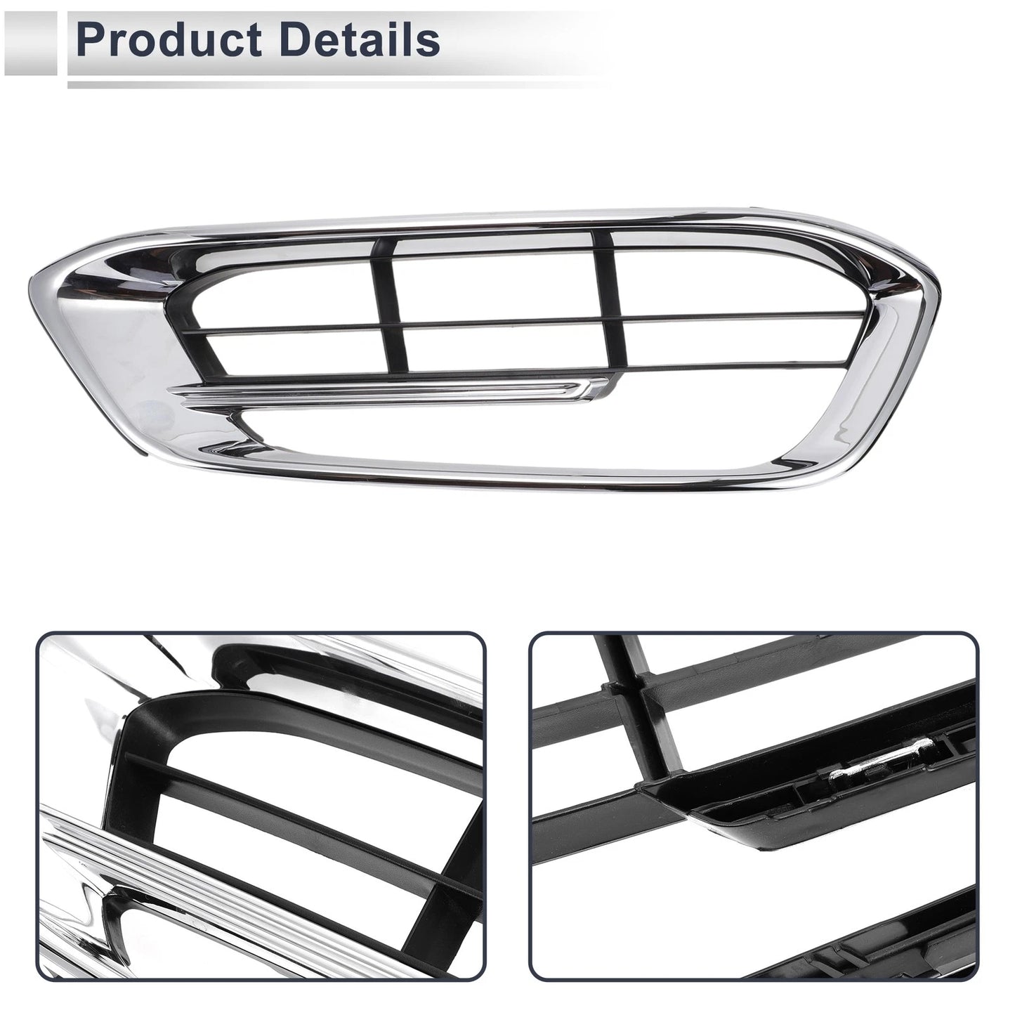 Front Right Fog Light Grill for Ford Taurus (2015-2018)