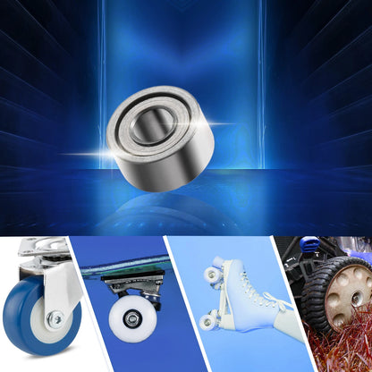 10 x 1.5x4x2mm Deep Groove Ball Bearings for Car