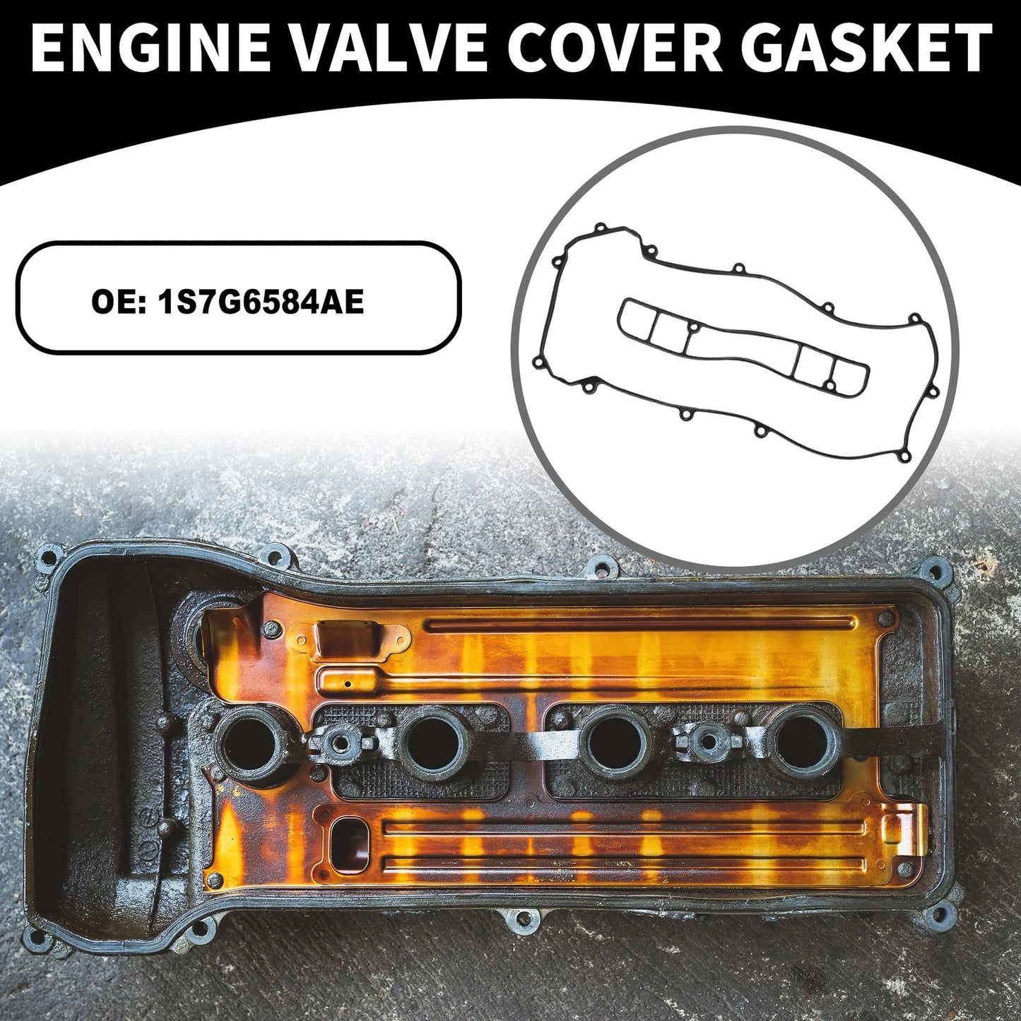 Valve Cover Gasket for Ford Mondeo, Mazda 6 (2000-2008)