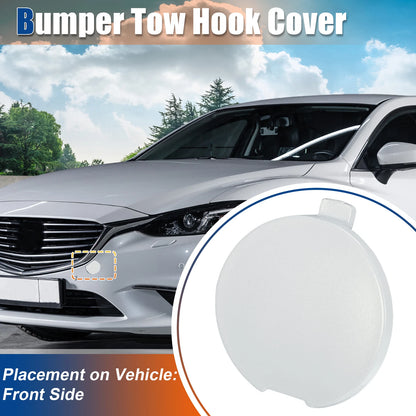 Front Side Tow Hook Cover for Mazda 6 (2014-2016) - White
