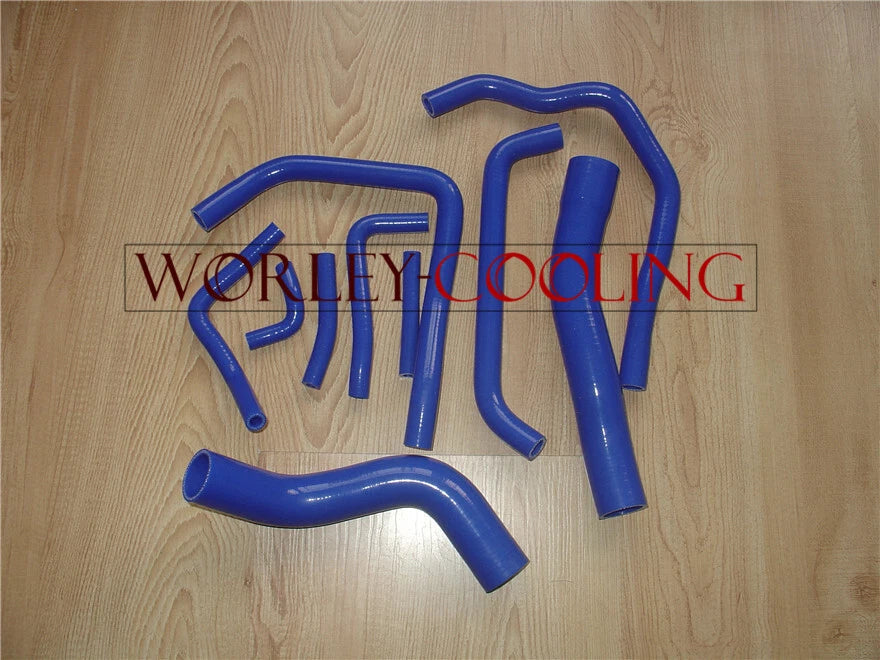 Silicone Radiator & Heater Hose for Toyota Landcruiser HDJ80 (1990-1997)