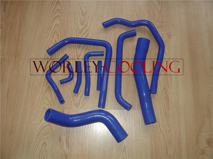 Silicone Radiator & Heater Hose for Toyota Landcruiser HDJ80 (1990-1997)