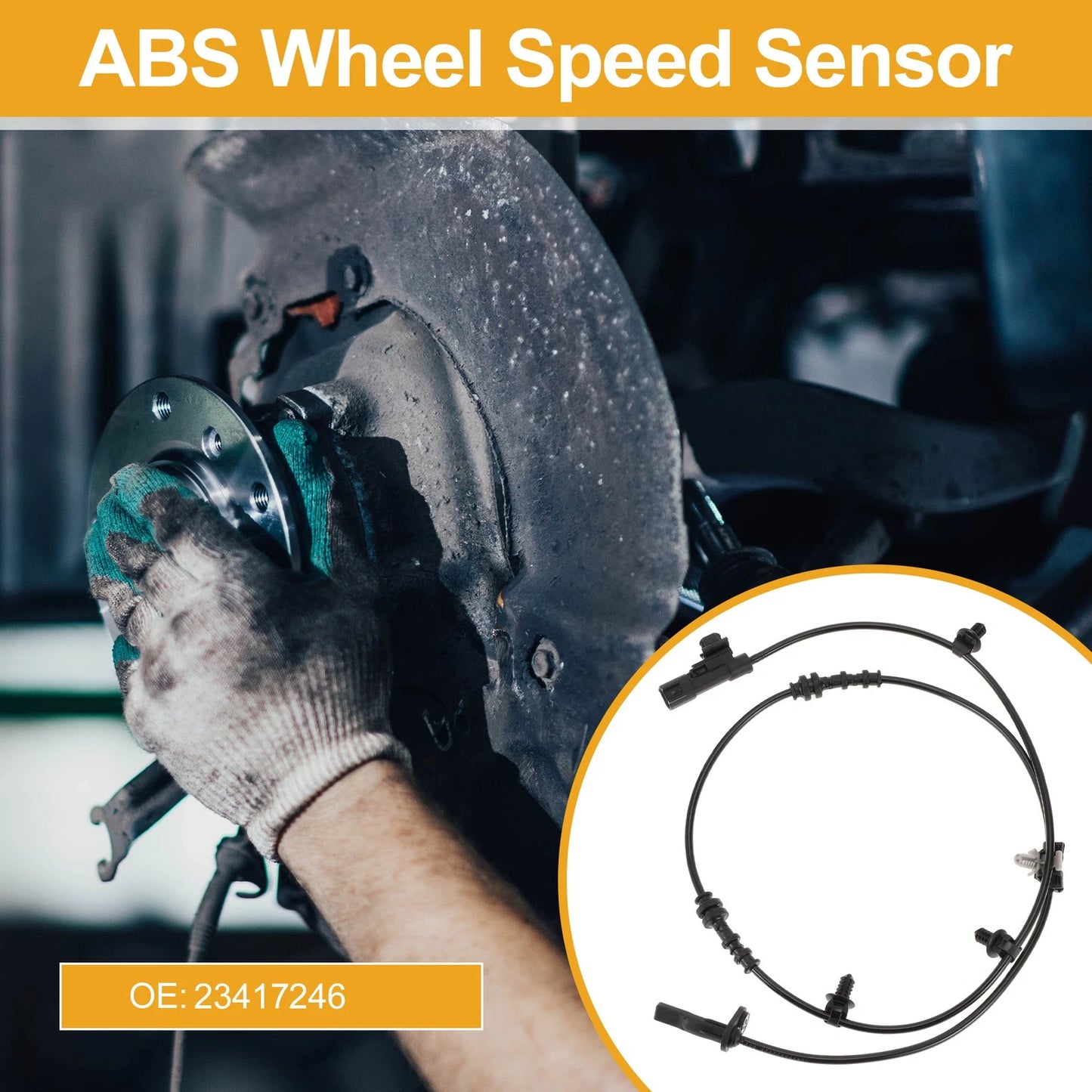 ABS Wheel Speed Sensor Front for Chevrolet Malibu